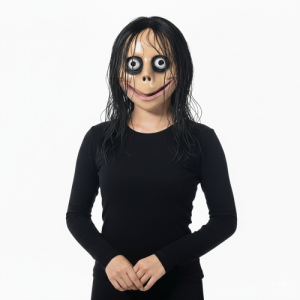 모모귀신 가면 귀신 코스프레 친구 놀리기 쓸데없는 가면 킹받는 선물