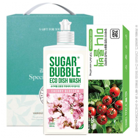 슈가버블 주방세제280용기 미니롤백(2종) #3