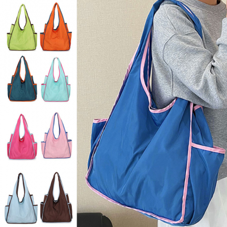 B211 이지톡 숄더 바쿠백 포켓 접이식 시장 가방 장바구니 인쇄 답례품 #3