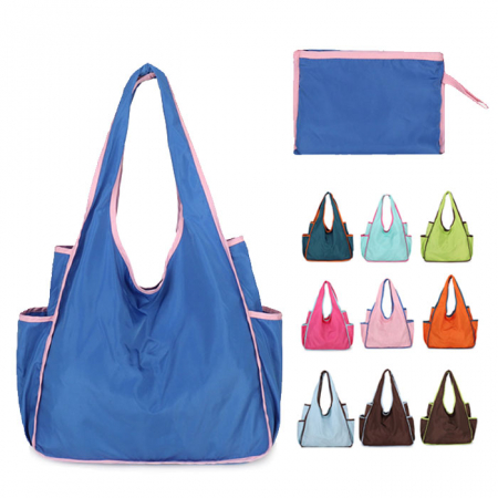 B211 이지톡 숄더 바쿠백 포켓 접이식 시장 가방 장바구니 인쇄 답례품 #2