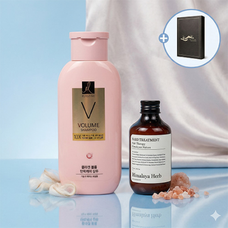 LG 엘라스틴 샴푸 + Nard 트리트먼트 + 종이케이스 #2