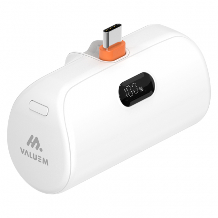 [밸류엠] PD 22.5W 고속 CP 접이식 대용량 도킹 보조배터리 6800mAh #2