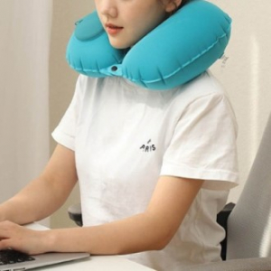 에어 펌프 휴대용 목베개 4color