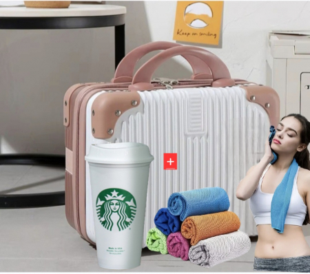 스타벅스 ( 텀블러+ 레디백+ 스포츠 타올) 선물세트 #3