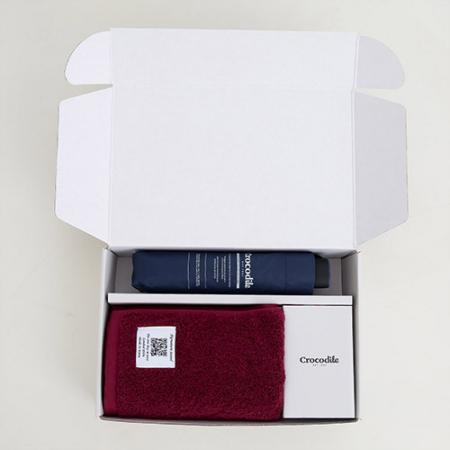 크로커다일 3단 레터링 접이식 우산+시그니처 호텔 수건 [판촉물 답례품 기념품 선물세트] #6