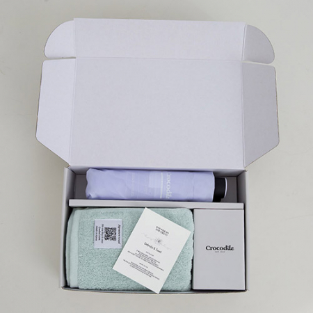 크로커다일 3단 레터링 접이식 우산+시그니처 호텔 수건 [판촉물 답례품 기념품 선물세트] #7