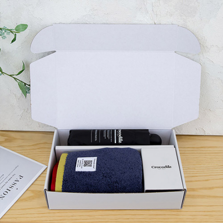 크로커다일 5단 레터링 전자동 우산+투톤보다 호텔 수건 [판촉물 답례품 기념품 선물세트] #4