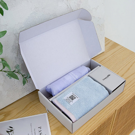 크로커다일 5단 레터링 전자동 우산+투톤보다 호텔 수건 [판촉물 답례품 기념품 선물세트] #6