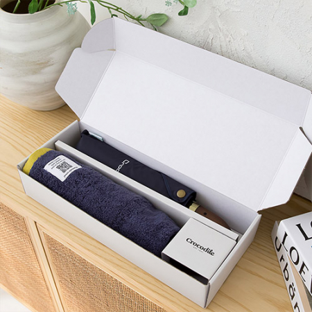 크로커다일 3단 60-10k 우드곡자 전자동 우산+투톤보다 호텔 수건 [판촉물 답례품 기념품 선물세트] #4