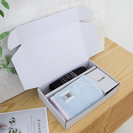 크로커다일 3단 초경량 레터링 카본 우산+투톤보다 호텔 수건 [판촉물 답례품 기념품 선물세트] #4