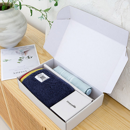 크로커다일 3단 초경량 레터링 카본 우산+투톤보다 호텔 수건 [판촉물 답례품 기념품 선물세트] #6