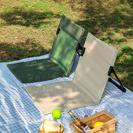 피크닉 접이식 등받이 좌식 경량 캠핑의자 캠핑체어 #2