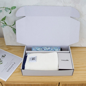 크로커다일 3단 네롤리 슬림 암막 우양산+투톤보다 호텔 수건 [판촉물 답례품 기념품 선물세트] #5