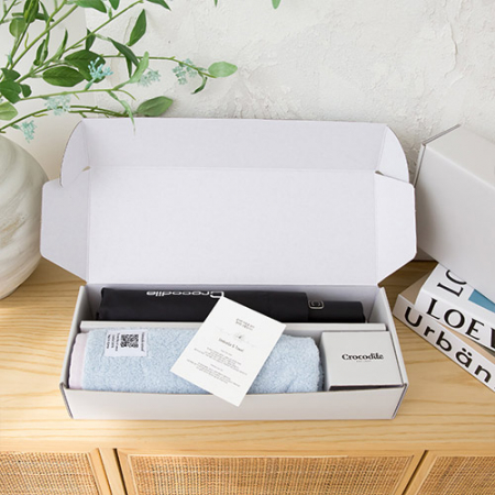 크로커다일 3단 65 자이언트 전자동 우산+투톤보다 호텔 수건 [판촉물 답례품 기념품 선물세트] #4