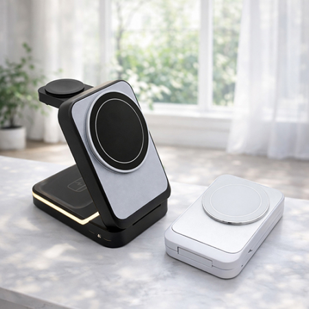 기어프렌즈 스마트 폴딩맥세이프 3in1 무선충전기 애플/갤럭시 워치 호환 #3