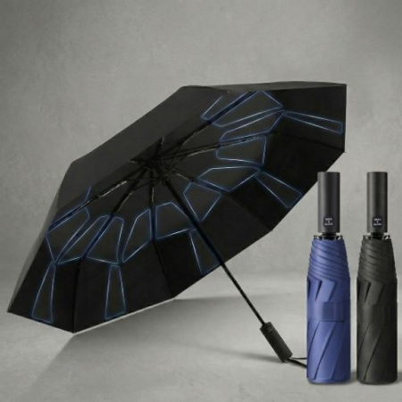 온스 우양산 이지폴드 메모리패치 8K 3단 5초 자동우산 UM525 #2