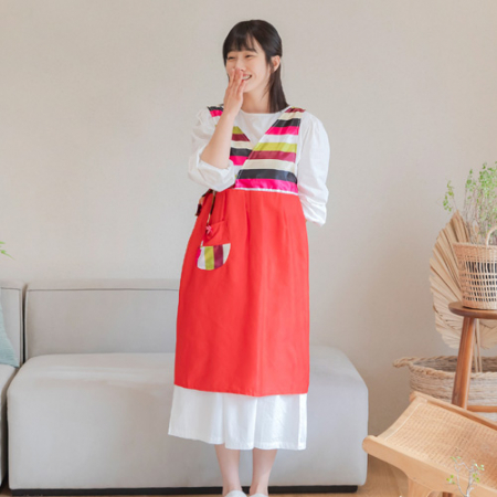 윤슬 한복 앞치마 #4