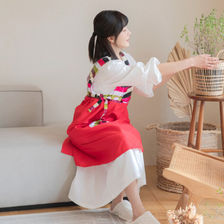 윤슬 한복 앞치마 #5