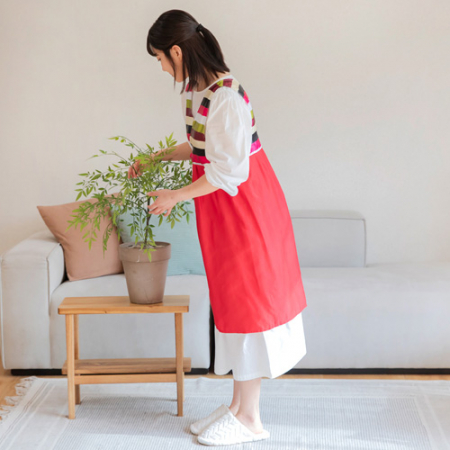 윤슬 한복 앞치마 #6