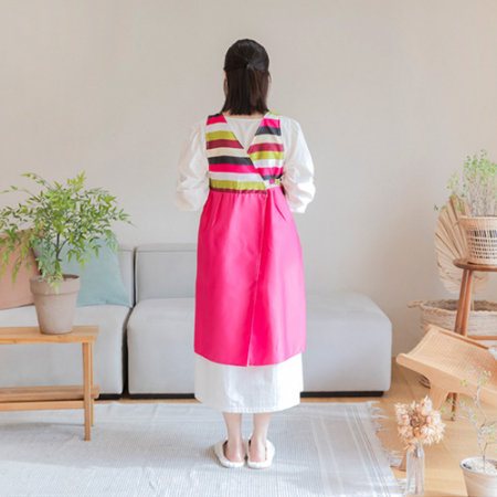 윤슬 한복 앞치마 #7