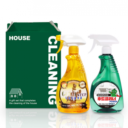 [골드스텝] 다용도 세정제 기프트세트 3호 (다용도세정제+후드클리너) #2
