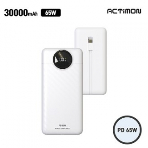 엑티몬65W초고속LCD보조배터리30000mAh