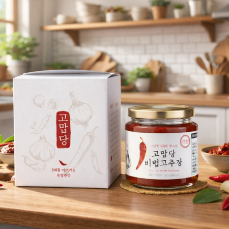 [고맙당] 국산 저당 비법고추장 250g -싱글기프트 #2
