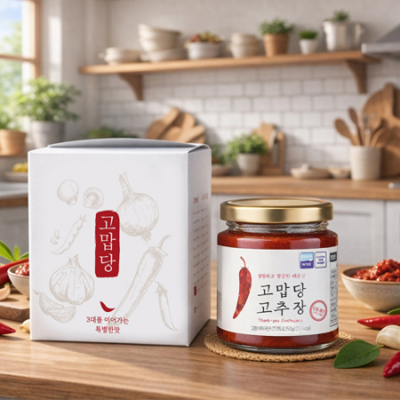 [고맙당] 국산 저당 고추장 250g -싱글기프트 #2