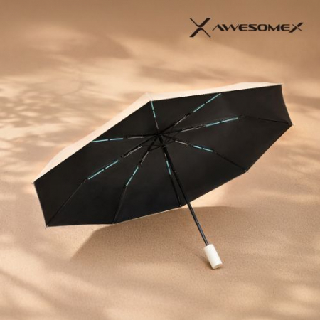 어썸엑스  UV차단 3단 완전자동 암막 파스텔 튼튼한 태풍 양우산 색상 5종 // 인쇄무료 #4