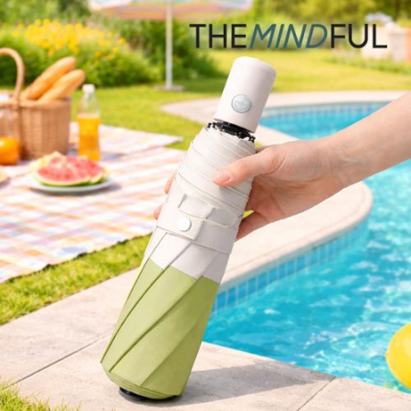 더마인드풀 3단 완전자동 암막 투톤 파스텔 양우산 색상 5종 #5