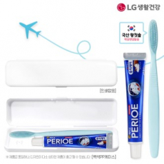 엘지 페리오치약50g 왕칫솔세트 PP백색
