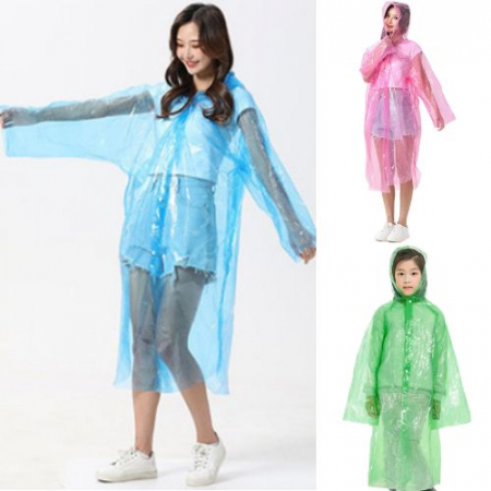 남녀공용 일회용우의 우비 성인용 아동용 우의 판촉우의 콘서트우의 #2