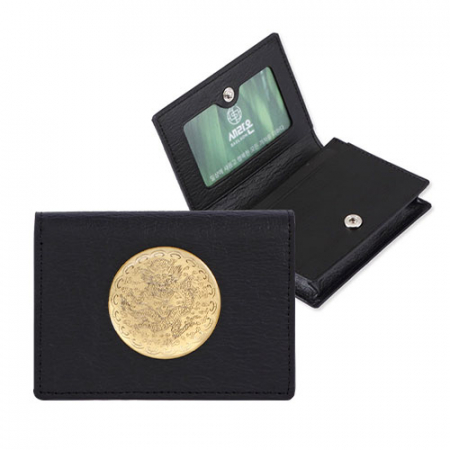 한지가죽 곤룡포 순금박 명함지갑 카드지갑 외국인 바이어 비즈니스 선물 #2