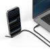 작은이미지: 스플리 L자형 거치대 겸용 60W USB CtoC 초고속 충전 케이블 1.5M #4