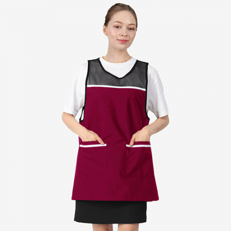 통기성 좋은 메쉬 원피스 앞치마 (망사형) #9