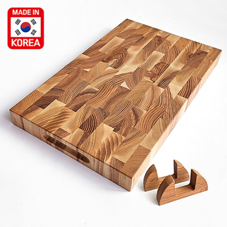 국산 명인 엔드그레인 도마(물푸레-대) #2