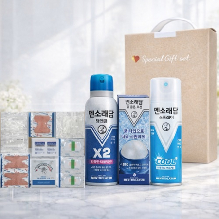 멘소래담 4종세트 맨소래담 롤온 쿨스프레이 딥앤쿨 구급키트 구급세트 구급함 #3