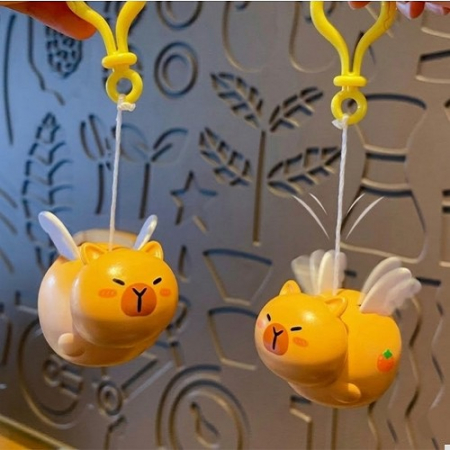 엔젤카피바라 궁둥이천사 카피바라 키링 P2641 #2