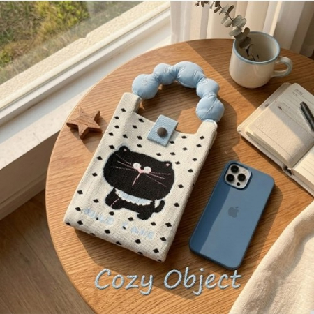 캐주얼 애니멀 스프링 니트가방 P2640 #2