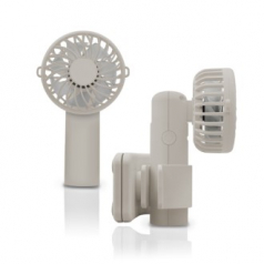 E-WC9 윙클립 휴대용 선풍기 베이지