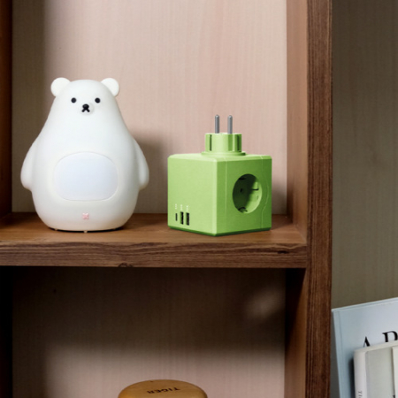 MPG ART01 큐브 고용량멀티탭 4000W 선이없는 무선형 #4