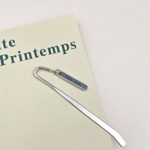 아르테 이니셜 북마크 금속 책갈피