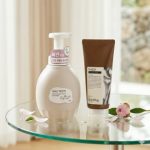 핸드워시 아이깨끗해 프리미엄 클린 비건 450ml  + Nard 나드 클렌징폼 180ml