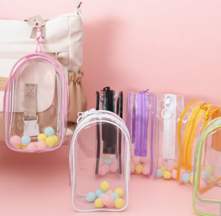 PVC 키링 파우치 케이스 다용도 충전기 케이블 정리 수납 가방 보관 소품 #2