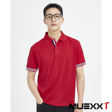 MUR2533 카라티 삼선 테잎 (반팔) #2