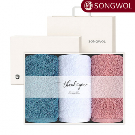 송월 헤스티지 40수 180g 3매 고급 띠지 세트 #2