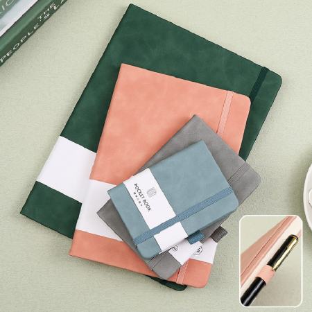 (Blossom) 다양한 사이즈 다이어리형 밴딩 유선 노트 (A7/A6/A5/B5) 1P #2