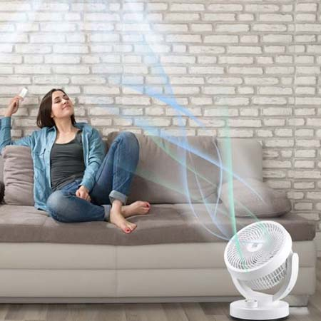 일렉트로지 저소음 캠핑 써큘레이터 무선 탁상용 선풍기 #5