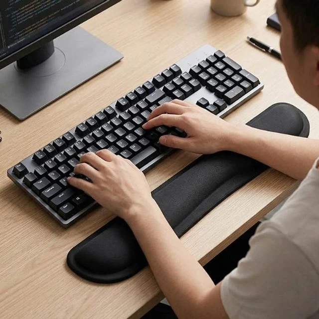 키보드 손목받침대 푹신한 쿠션형 편안한 타이핑 패드 #2