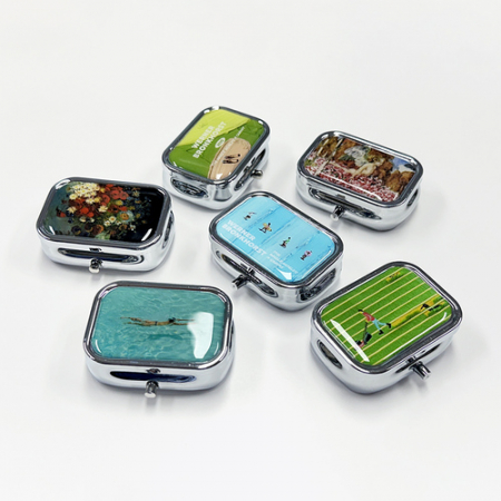 한 손에 들어오는 미니 거울 케이스 ( 커스텀 틴케이스 ) #3